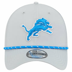 Detroit Lions New Era Perforated 39THIRTY Flex Hat - Blue Hats