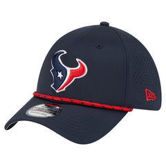 Houston Texans New Era Perforated 39THIRTY Flex Hat - Navy Hats