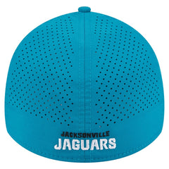Jacksonville Jaguars New Era Perforated 39THIRTY Flex Hat - Teal Hats