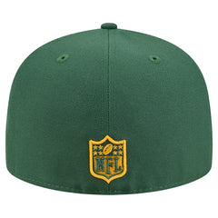 Green Bay Packers New Era Tri-Hit 59FIFTY Fitted Hat - Green Hats