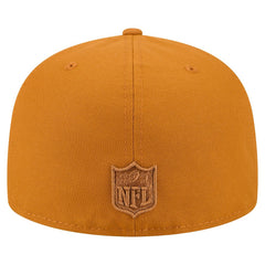Cleveland Browns New Era Color Pack A-Frame 59FIFTY Fitted Hat - Brown Hats