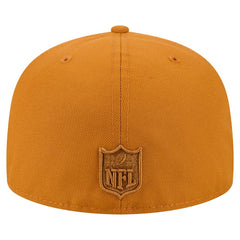 Kansas City Chiefs New Era Color Pack A-Frame 59FIFTY Fitted Hat - Brown Hats