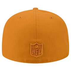 Las Vegas Raiders New Era Color Pack A-Frame 59FIFTY Fitted Hat - Brown Hats