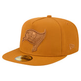 Tampa Bay Buccaneers New Era Color Pack A-Frame 59FIFTY Fitted Hat - Brown Hats