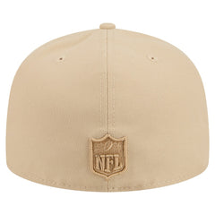 Kansas City Chiefs New Era Color Pack A-Frame 59FIFTY Fitted Hat - Light Beige Hats