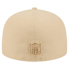 Cincinnati Bengals New Era Color Pack A-Frame 59FIFTY Fitted Hat - Light Beige Hats