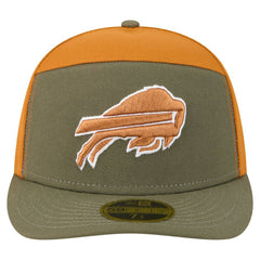 Buffalo Bills New Era Two-Tone Color Pack Split Panel 59FIFTY Fitted Hat - Olive/Brown Hats