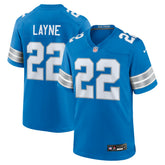 Bobby Layne Detroit Lions Retired Player Game Jersey - Blue Jerseys