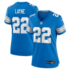 Bobby Layne Detroit Lions Women's Retired Player Game Jersey - Blue Jerseys