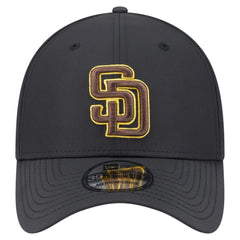 San Diego Padres New Era Night 39THIRTY Flex Hat - Black Hats