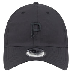 Pittsburgh Pirates New Era Ripstop Casual Classic Adjustable Hat - Black Hats