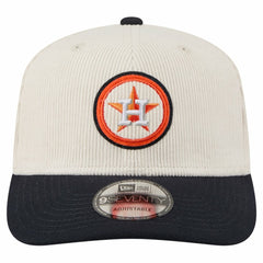 Houston Astros New Era Loyal 9SEVENTY Adjustable Hat - Cream Hats