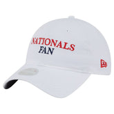 Washington Nationals New Era Women's Team Fan 9TWENTY Adjustable Hat - White Hats