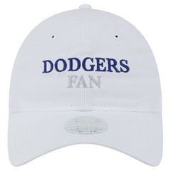 Los Angeles Dodgers New Era Women's Team Fan 9TWENTY Adjustable Hat - White Hats