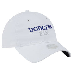 Los Angeles Dodgers New Era Women's Team Fan 9TWENTY Adjustable Hat - White Hats