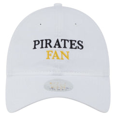Pittsburgh Pirates New Era Women's Team Fan 9TWENTY Adjustable Hat - White Hats