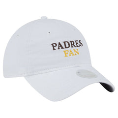San Diego Padres New Era Women's Team Fan 9TWENTY Adjustable Hat - White Hats