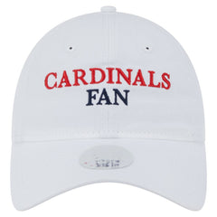 St. Louis Cardinals New Era Women's Team Fan 9TWENTY Adjustable Hat - White Hats