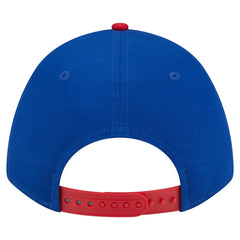 Chicago Cubs New Era Arch 9FORTY A-Frame M-Crown Adjustable Hat - Royal/Red Hats