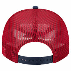 St. Louis Cardinals New Era Banner A-Frame 9FIFTY Trucker Snapback Hat - Cream/Red Hats
