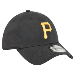 Pittsburgh Pirates New Era Tonal Camo 39THIRTY Flex Hat - Black Hats