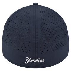 New York Yankees New Era 39THIRTY A-Frame Perforated Flex Hat - Navy Hats