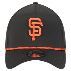 San Francisco Giants New Era 39THIRTY A-Frame Perforated Flex Hat - Black Hats