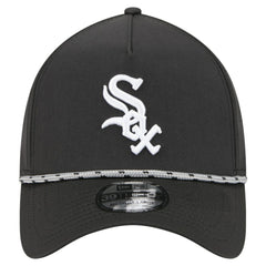 Chicago White Sox New Era 39THIRTY A-Frame Perforated Flex Hat - Black Hats
