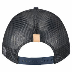 Houston Astros New Era Text A-Frame Trucker 9FORTY Hat - Stone/Navy Hats