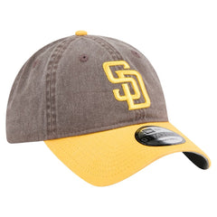 San Diego Padres New Era Select 9TWENTY Adjustable Hat - Brown/Gold Hats