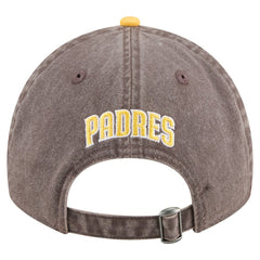 San Diego Padres New Era Select 9TWENTY Adjustable Hat - Brown/Gold Hats
