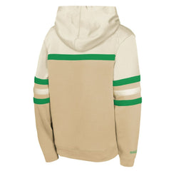 Dallas Stars Mitchell & Ness Youth Head Coach Pullover Hoodie - Tan | US 202734122
