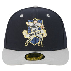 Craig Biggio Houston Astros New Era 59FIFTY Fitted Hat - Navy Hats