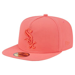 Chicago White Sox New Era Color Pack A-Frame 59FIFTY Fitted Hat - Coral Hats