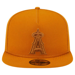 Los Angeles Angels New Era Color Pack A-Frame 59FIFTY Fitted Hat - Orange Hats