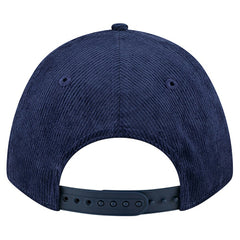 Houston Texans New Era Cord Corduroy 9FORTY A-Frame Adjustable Hat - Navy Hats
