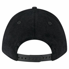 Las Vegas Raiders New Era Cord Corduroy 9FORTY A-Frame Adjustable Hat - Black Hats