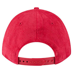San Francisco 49ers New Era Cord Corduroy 9FORTY A-Frame Adjustable Hat - Scarlet Hats