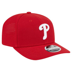 Philadelphia Phillies New Era Performance 9SEVENTY Adjustable Hat - Red Hats
