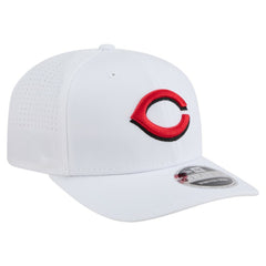 Cincinnati Reds New Era COOLERA 9SEVENTY Adjustable Hat - White Hats