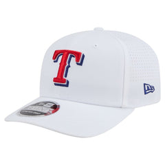 Texas Rangers New Era COOLERA 9SEVENTY Adjustable Hat - White Hats
