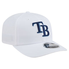 Tampa Bay Rays New Era COOLERA 9SEVENTY Adjustable Hat - White Hats