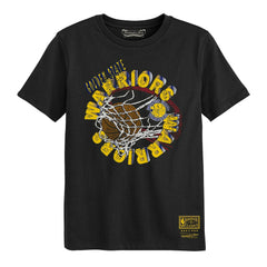 Golden State Warriors Preschool In The Net T-Shirt Black - Mitchell & Ness
