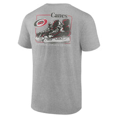 Carolina Hurricanes Glory Skates T-Shirt - Heather Gray | US 202742490
