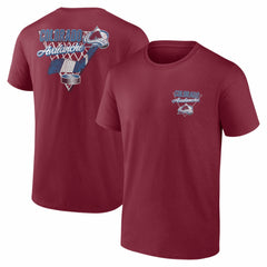 Colorado Avalanche Net Slap T-Shirt - Burgundy | US 202742499