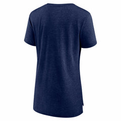 Columbus Blue Jackets Women's Reign Supreme Tri-Blend T-Shirt - Navy | US 202742505