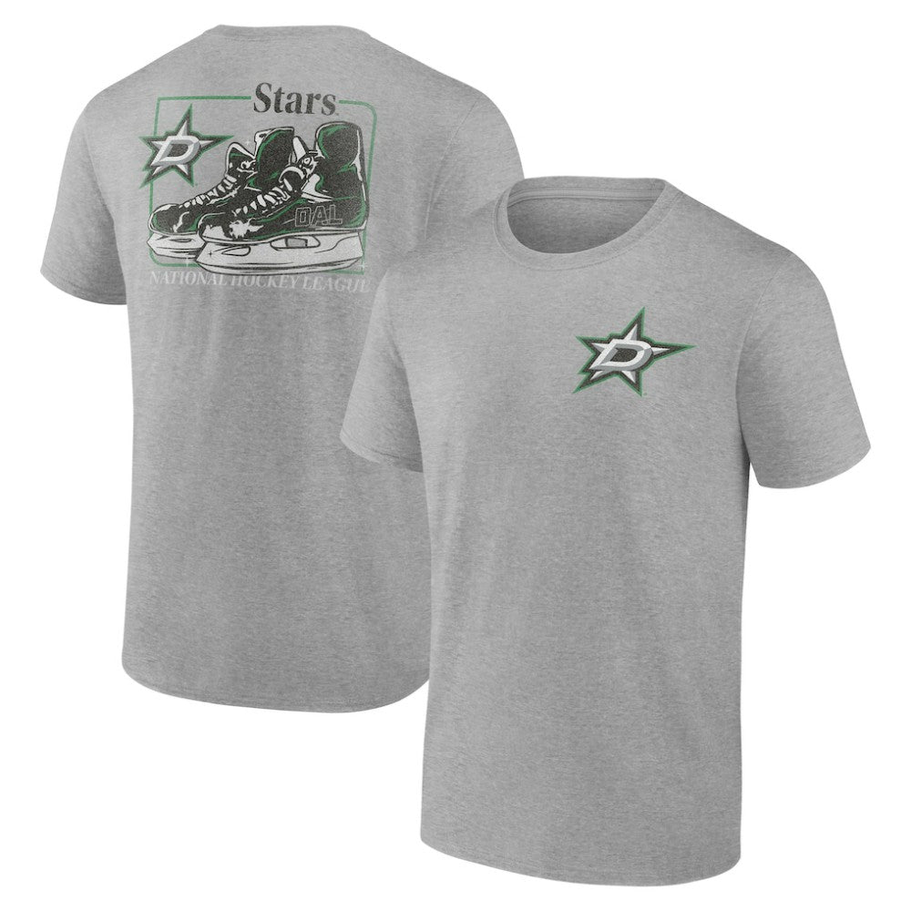 Dallas Stars Glory Skates T-Shirt - Heather Gray | US 202742513