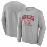 Detroit Red Wings Reign Supreme Pullover Sweatshirt - Gray | US 202742518