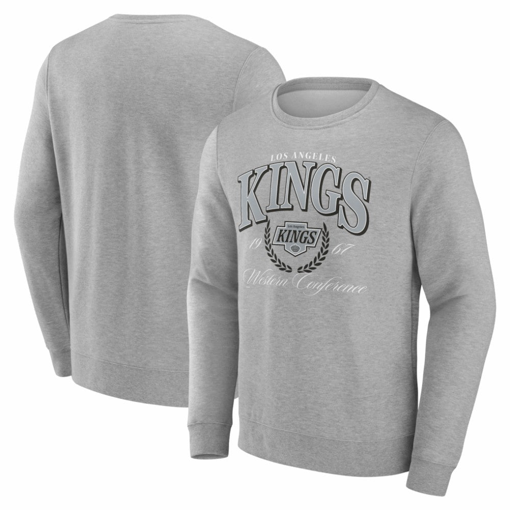 Los Angeles Kings Reign Supreme Pullover Sweatshirt - Gray | US 202742536