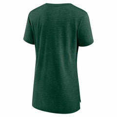 Minnesota Wild Women's Reign Supreme Tri-Blend T-Shirt - Green | US 202742540